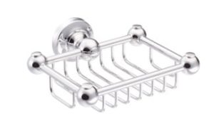 St James Wall Mounted Wire Soap Basket SJER614CP