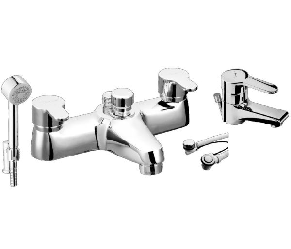 JTP Plus Opal Bath Shower Mixer and Kit 15275M