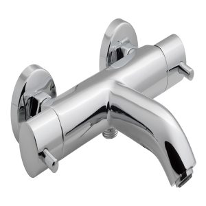 Vado exposed thermo bath shower mixer no kit CEL-123T-C/P