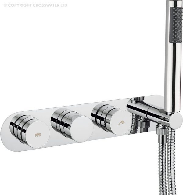 Crosswater Central Dial Shower Valve 2 Control DIAL-Cent-6