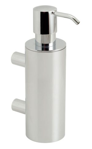 Vado Elements metal soap dispenser wall mntd ELE-182B-C/P
