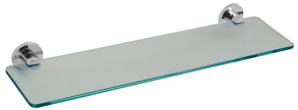 Vado Elements frosted glass shelf 558mm 22'' ELE-185-C/P