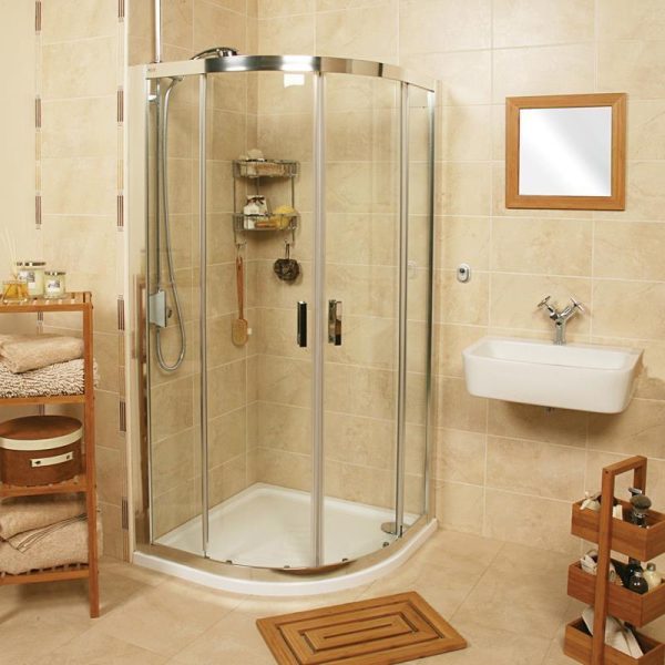 Roman Embrace 800 x 900 Two Door Offset Quadrant EQ8913S