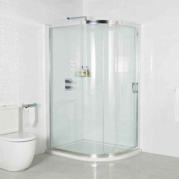 Roman Embrace 1000 x 800 One Door Offset Quadrant ESQ81013S