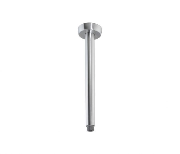 JTP Inox Stainless Steel Round 200mm Ceiling Shower Arm