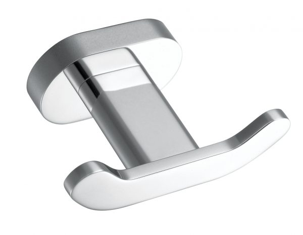 Vado Life modern style look double robe hook LIF-186-C/P