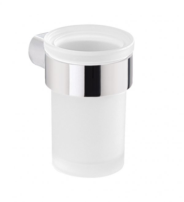 Gedy Pirenei Frosted Glass Bathroom Tumbler PI10-13