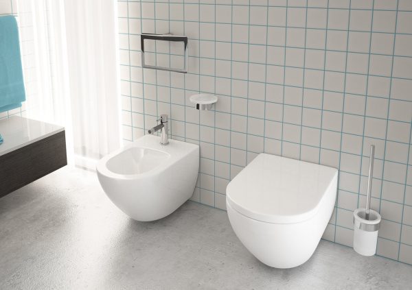 Gedy Pirenei Chrome Bathroom WC Brush Set PI33/03-13