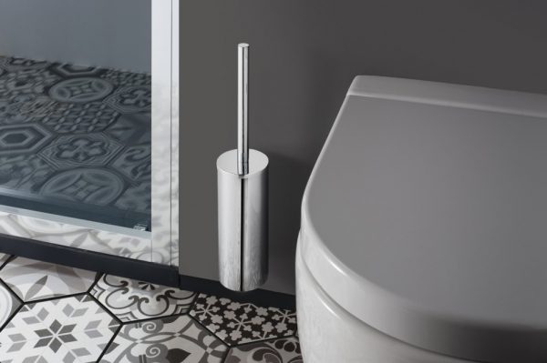 Crosswater Mike Pro Chrome Wall Mounted Toilet Brush PRO025C
