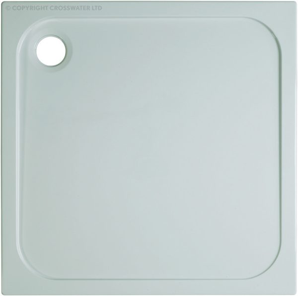 Crosswater 800mm x 800mm x 45mm Stone Resin Shower Tray