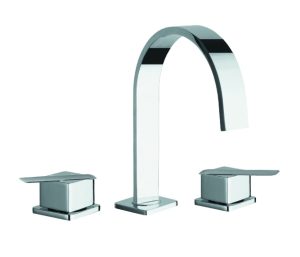 JTP Plus 3 Hole Basin Mixer, HP 1 St18193