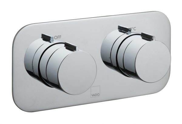 Vado Altitude 2 Outlet Horizontal Valve TAB-148/2-H-ALT-C/P
