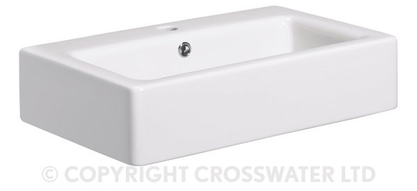 Crosswater Air 60 Basin Countertop or Wall WM0132SCW