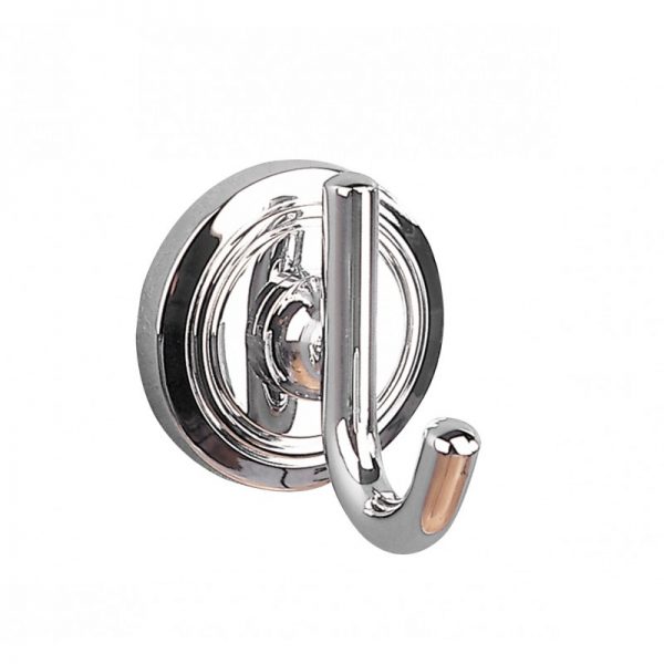 MIllers Oslo Chrome Wall Mounted Single Robe Hook