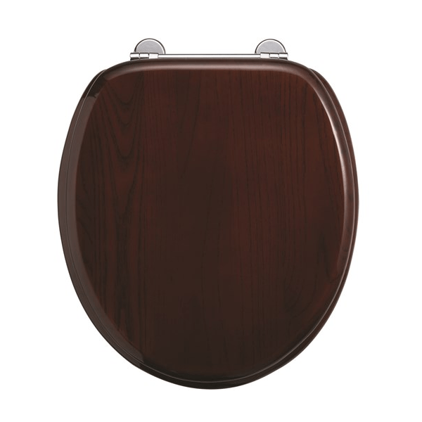 Burlington Wooden Oak Standard Toilet Seat 110.S11
