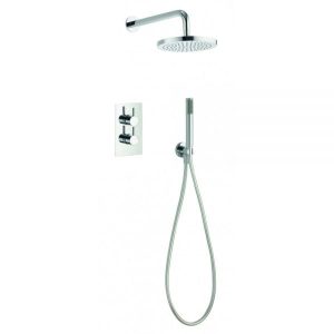 Pura chrome, thermostatic shower