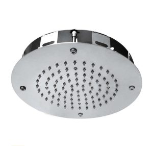 JTP Brushed stainless steel ceiling shower head