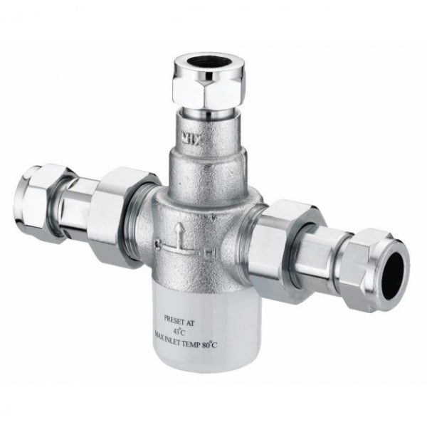 Saneux Hidden in The Wall Shower Thermostatic Blending Mixing Valve