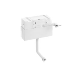 Concealed Cistern with Riviera Lever Flush chrome