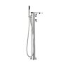 Crosswater Wisp Chrome Floor Standing Bath Shower Mixer (WP418TFC)