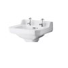 Bayswater Traditional Fitzroy 500mm 2 Tap Hole Basin (BAYC007)