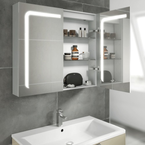 Bathroom mirrors and cabinets by Bathrooms at Source