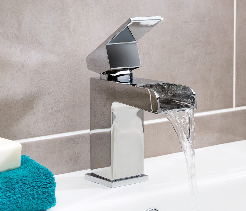 waterfall basin taps